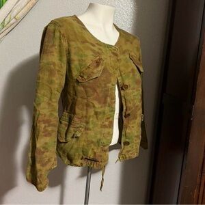 isabel marant Women’s Olive Green Utility Jacket